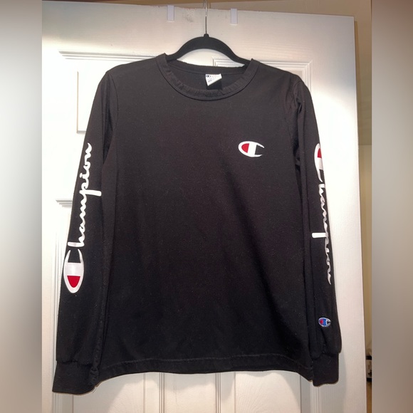 Champion black long sleeve - Picture 1 of 3